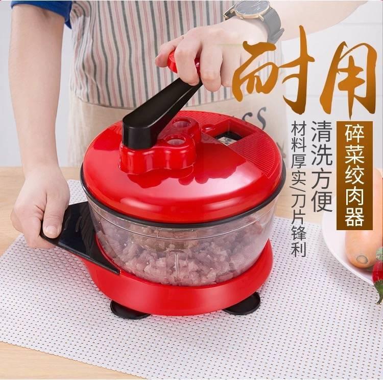 Home vegetable cutter garlic machine manual meat grinder dumpling filling machine vegetable grinder garlic puree machine leek flower non electric