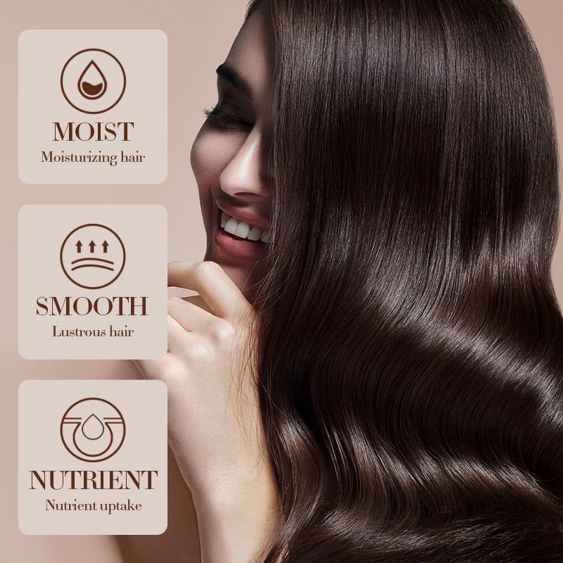 Milk Fragrant Coconut Hair Conditioner Coconut Milk Flavor Hair Mask SADOER improves restlessness, nourishes softness, smoothness, and has a large capacity of 500g