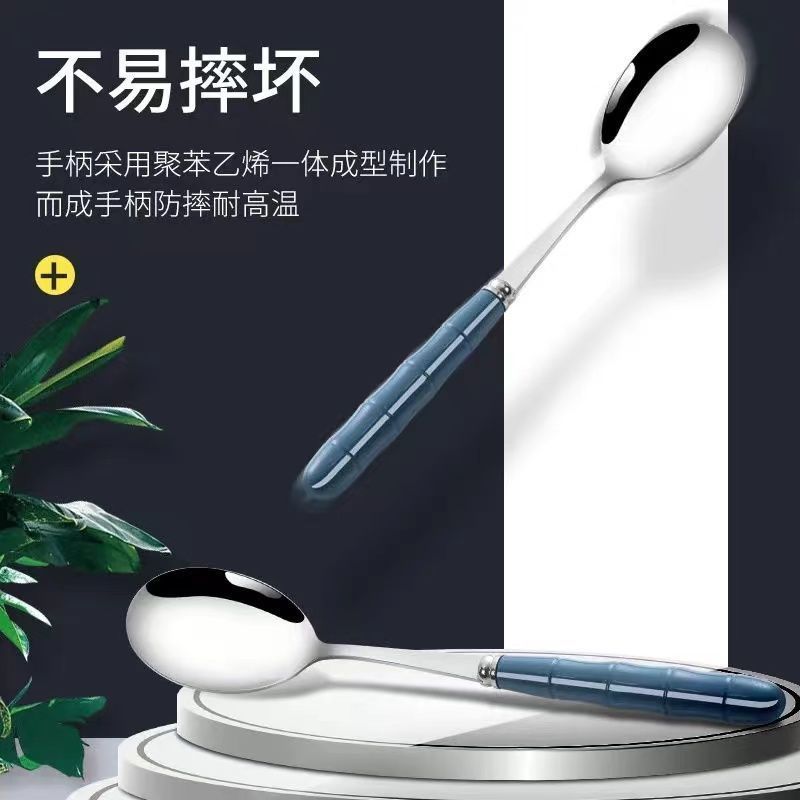 [Over 30,000 sold] Three pieces of stainless steel 304 portable tableware, chopsticks, spoons, forks, single person eating spoons for pinic, children, primary and secondary school students