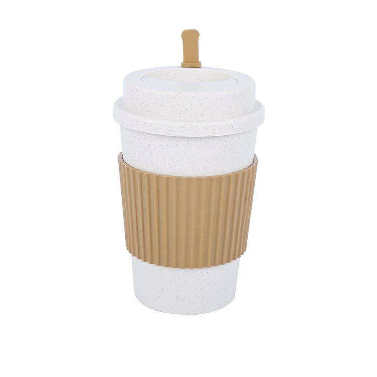 European style coffee cup with high aesthetic value, portable mug, student portable drinking cup, car mounted water cup with lid, beverage cup