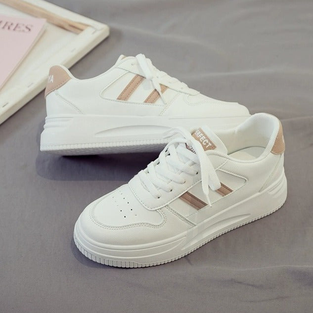 [Over 25,000 sold] Little White Shoes Women  Instagram Versatile Spring and Autumn Student Korean Edition Popular Soft Sole Casual Sports Board Shoes