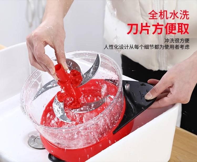 Home vegetable cutter garlic machine manual meat grinder dumpling filling machine vegetable grinder garlic puree machine leek flower non electric