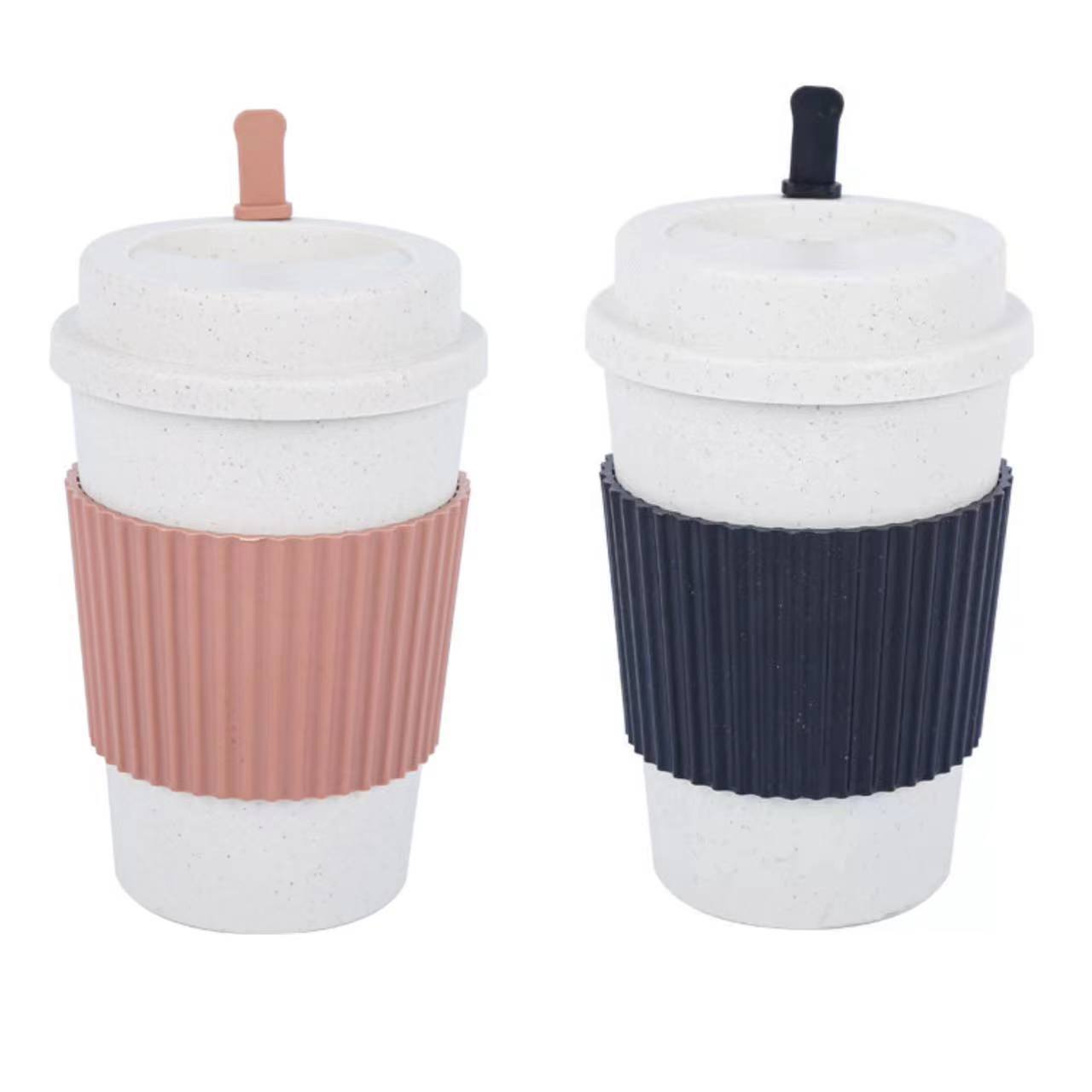 European style coffee cup with high aesthetic value, portable mug, student portable drinking cup, car mounted water cup with lid, beverage cup