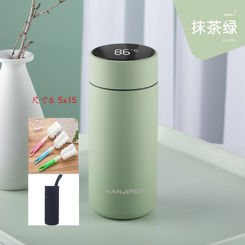 [Over 68,000 sold] Mini intelligent insulated cup for women, mini portable, small and compact for students, minimalist male water cup with temperature display