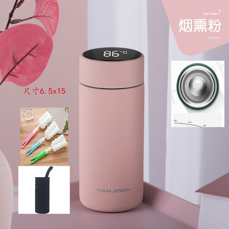 [Over 68,000 sold] Mini intelligent insulated cup for women, mini portable, small and compact for students, minimalist male water cup with temperature display