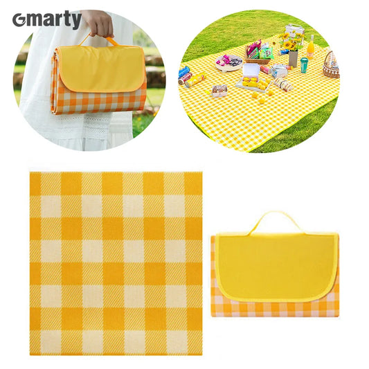 Portable Outdoor Picnic Mat Moisture Resistant Wear Resistant Spring Tour Floor Mat Thickened Waterproof Camping Mat Beach Mat